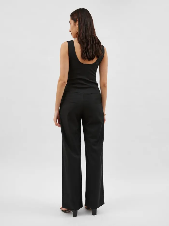 Women Lily Trouser Black The UNDONE Pants