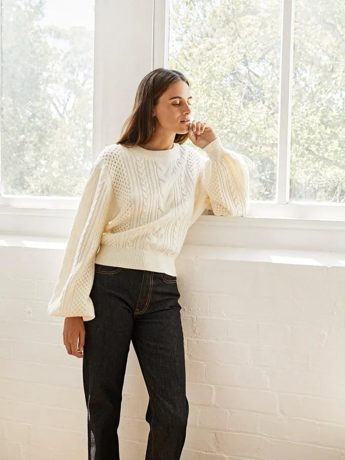 Women Lorena Jumper Silence The UNDONE Tops