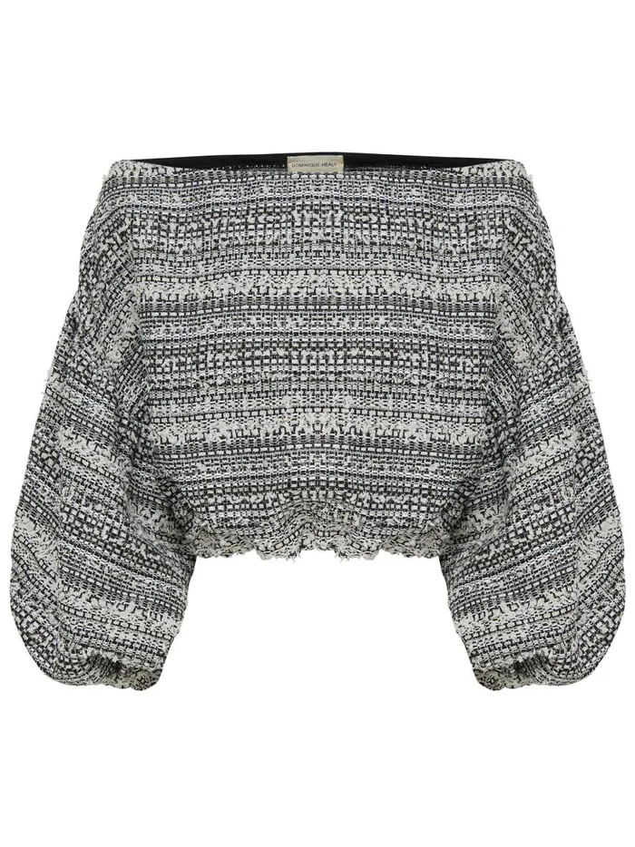 Women Louie Crop Blackivory The UNDONE Tops