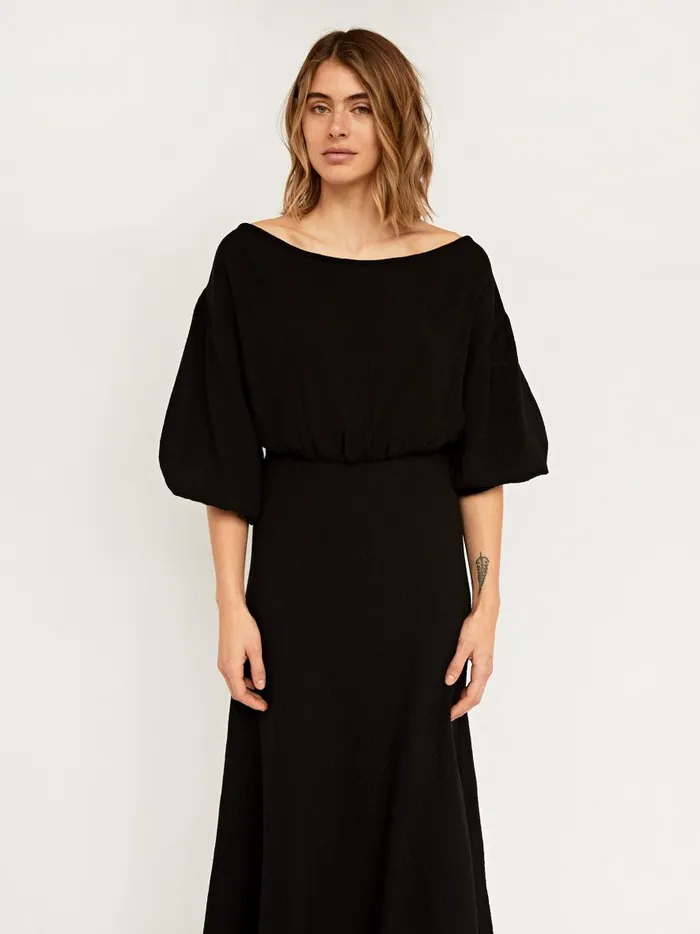 Women Louie Dress Black The UNDONE Dresses Women Louie Dress Black The UNDONE Dresses