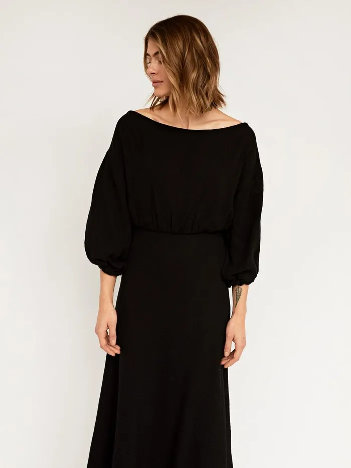 Women Louie Dress Black The UNDONE Dresses Women Louie Dress Black The UNDONE Dresses