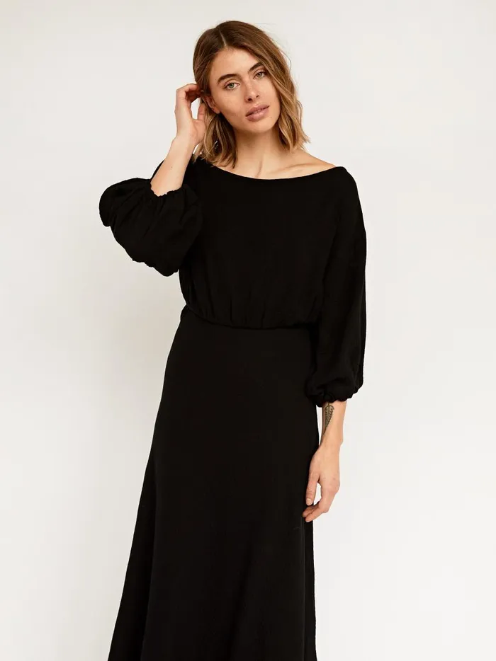 Women Louie Dress Black The UNDONE Dresses Women Louie Dress Black The UNDONE Dresses