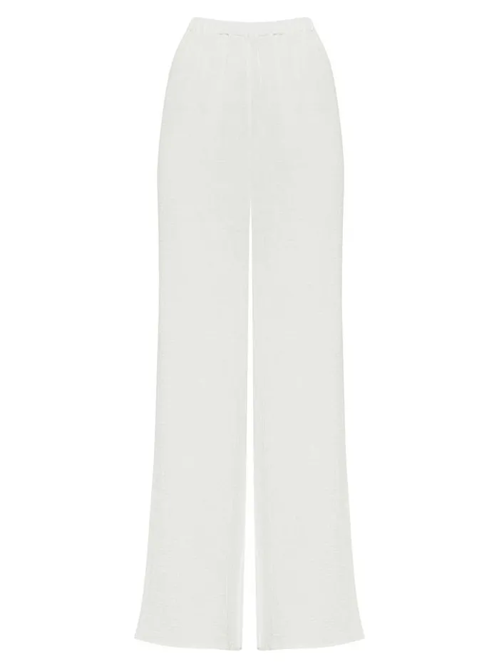 Women Lounge Pant Optic White The UNDONE Pants