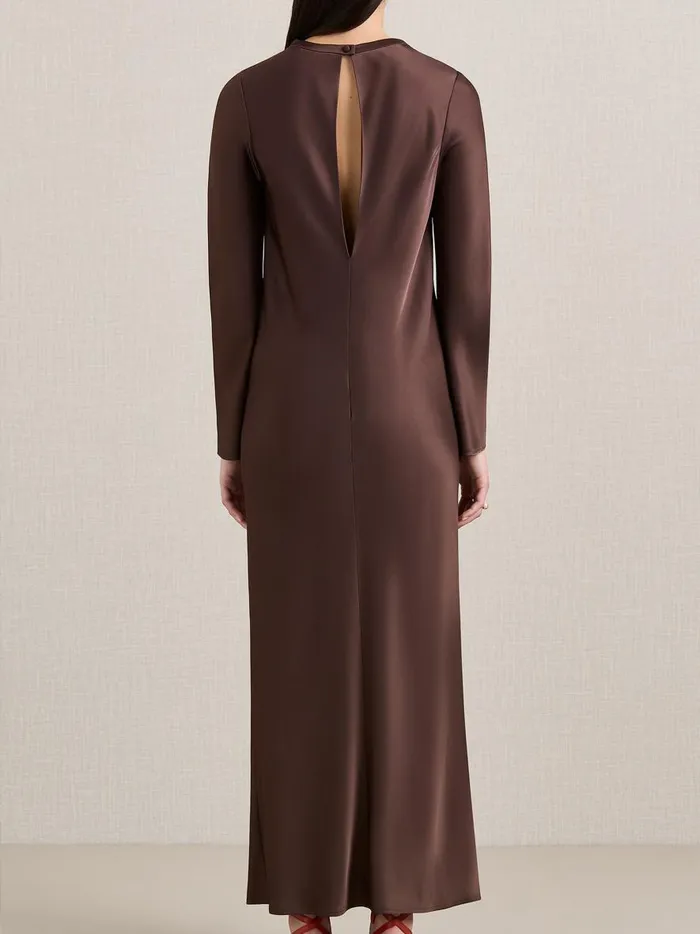 Women Lowe Dress Chocolate The UNDONE Dresses