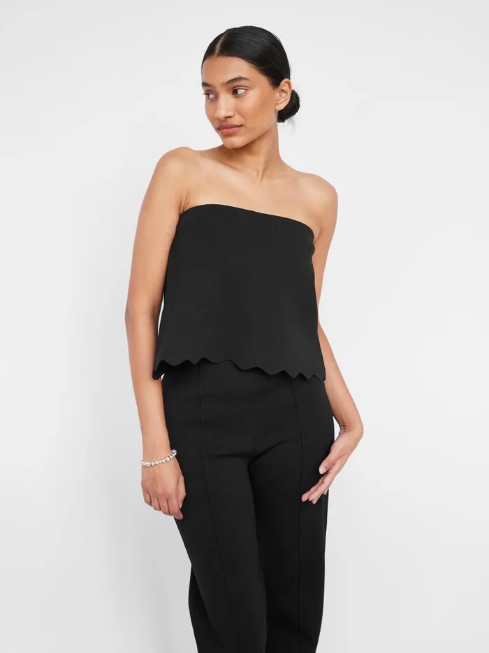 Women Margot Knit Black The UNDONE Tops