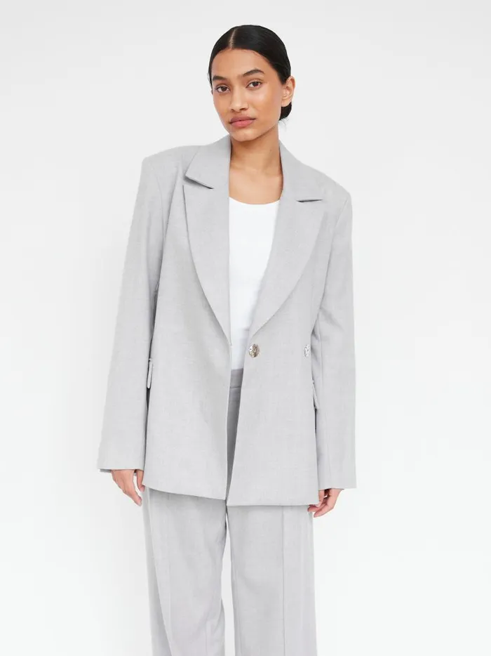 Women Mateo DB Blazer Grey The UNDONE Jackets