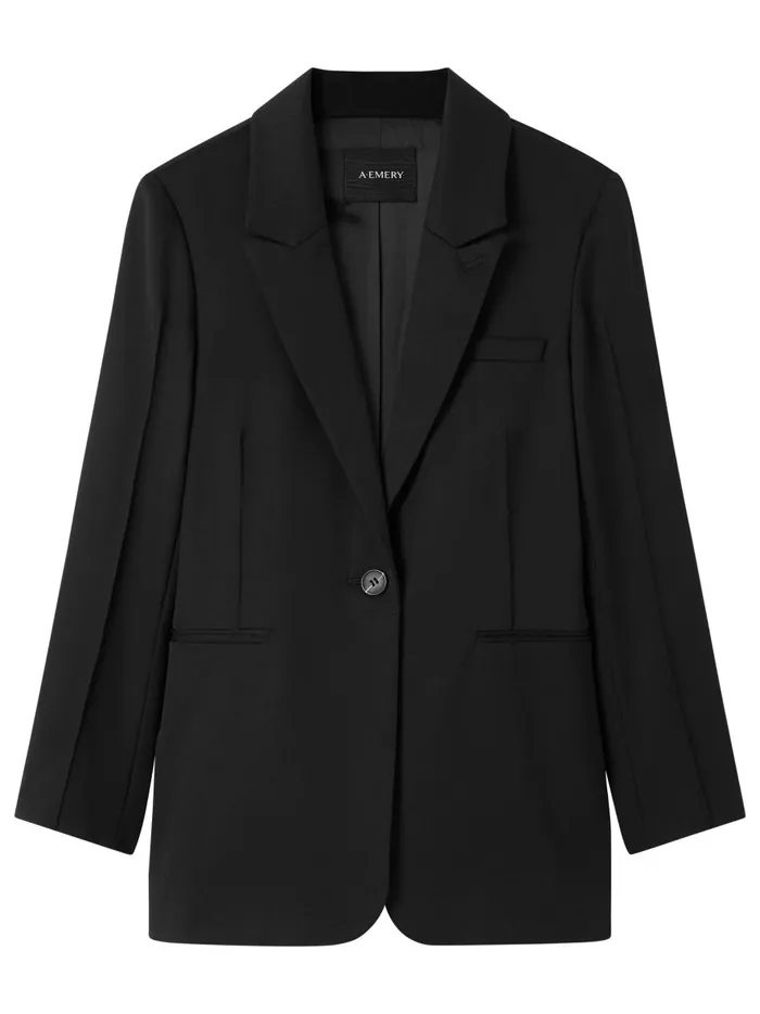 Women Maya Blazer Black The UNDONE Jackets