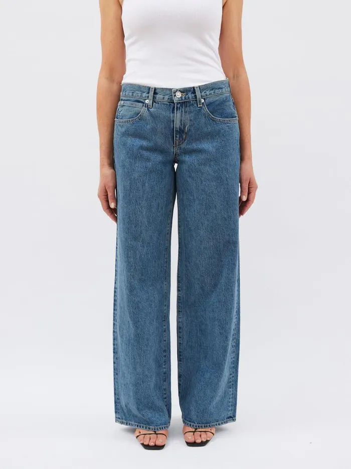 Women Mica Low Rise Wide Leg Jean Born To Run The UNDONE Denim
