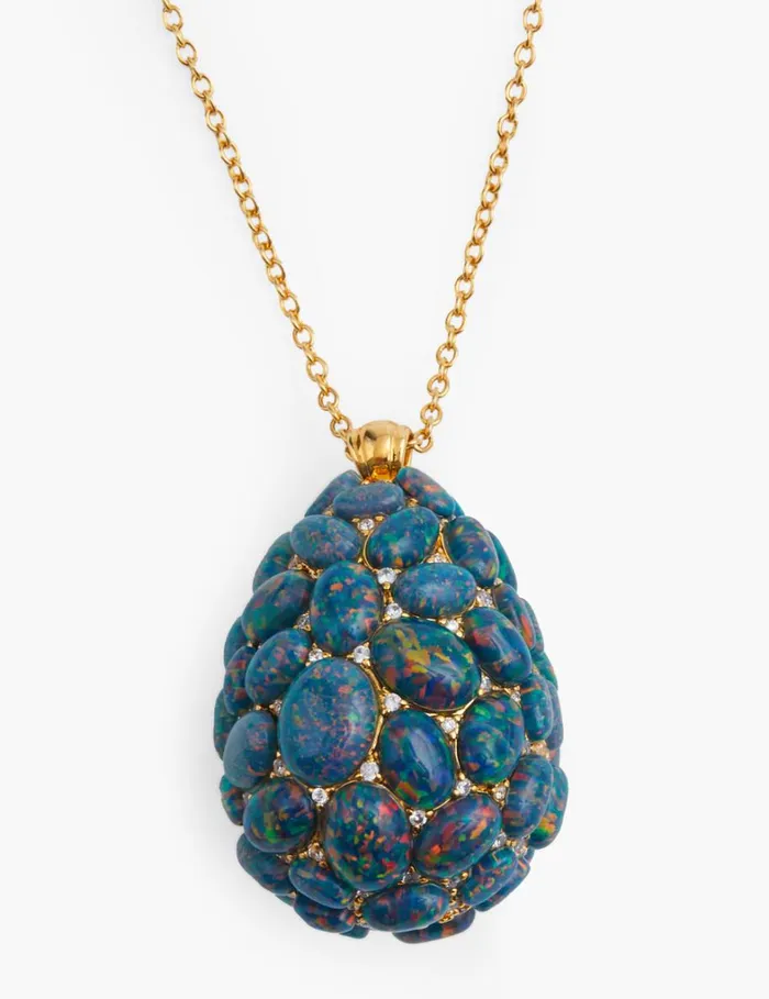 Women Necklaces Zimmermann Austral Statement Necklace Goldgreen