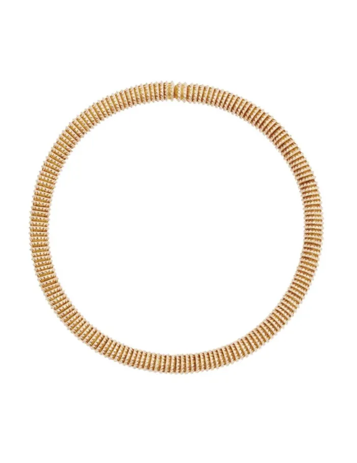 Women Necklaces Zimmermann Cone Pave Necklace Gold