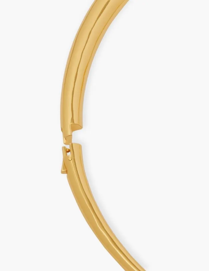 Women Necklaces Zimmermann Paint Stroke Choker Gold