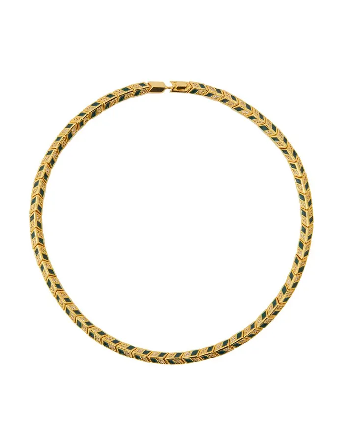Women Necklaces Zimmermann Zimmemorabilia Choker Goldgreen