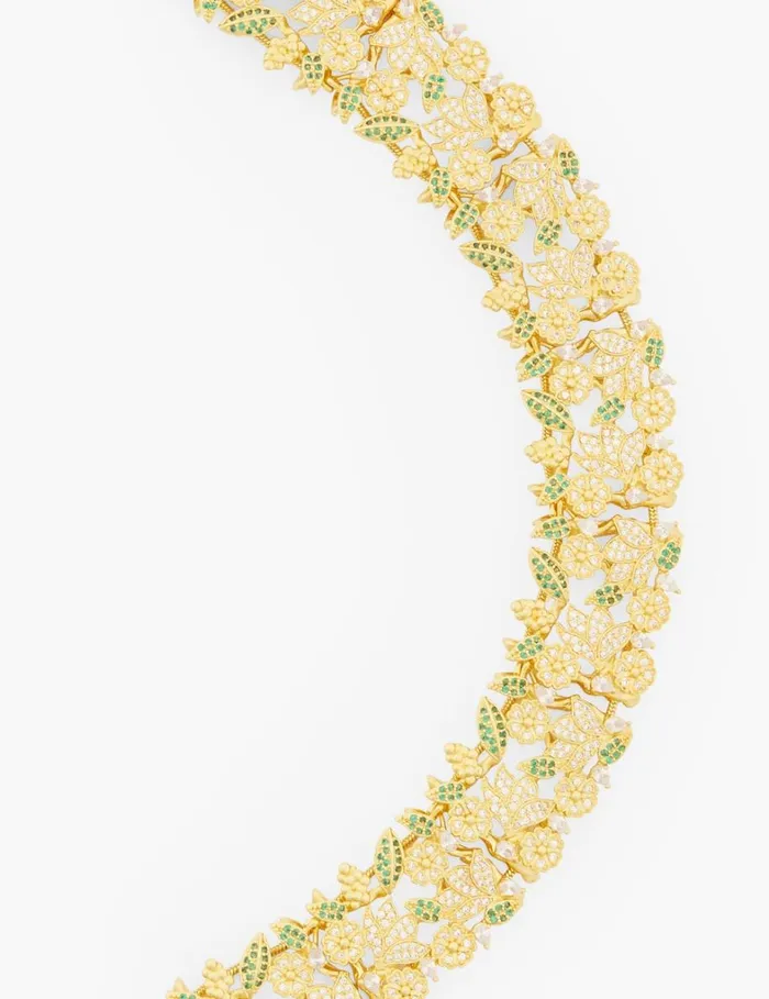 Women Necklaces Zimmermann Zimmermann Bloom Necklace Goldgreen