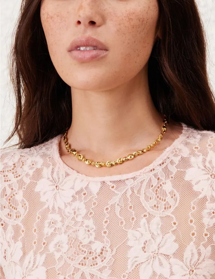 Women Necklaces Zimmermann Zimmermann Swing Necklace Gold