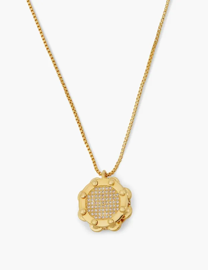 Women Necklaces Zimmermann Zimmermann Swing Pendant Gold