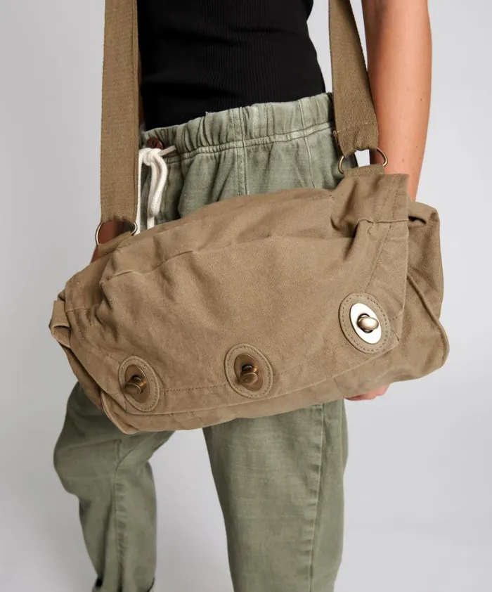 Women One Teaspoon Bags KHAKI RADAR CAMERA BAG