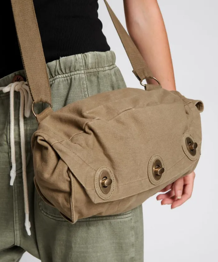 Women One Teaspoon Bags KHAKI RADAR CAMERA BAG Women One Teaspoon Bags KHAKI RADAR CAMERA BAG