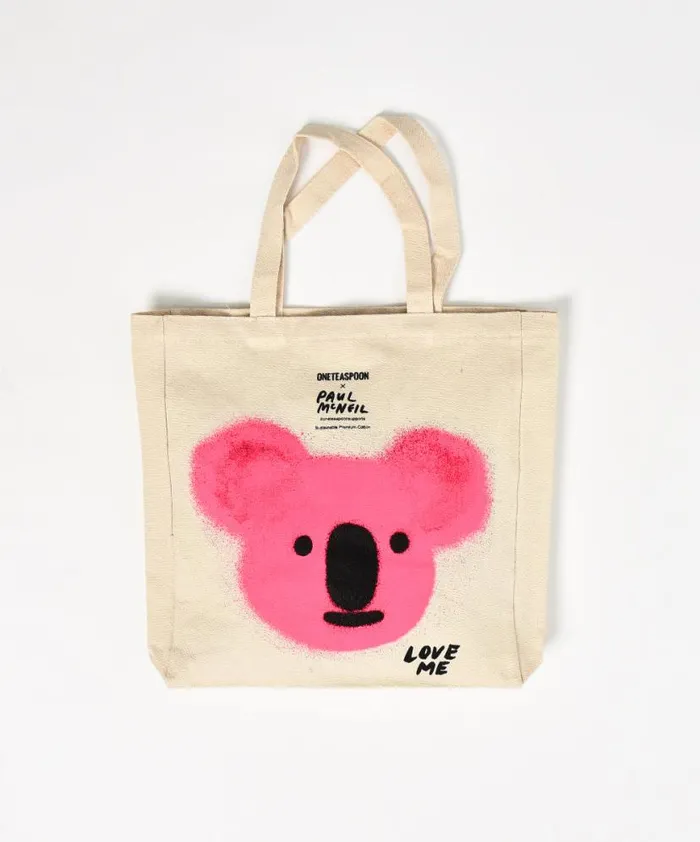 Women One Teaspoon Bags KOALA PREMIUM CANVAS TOTE