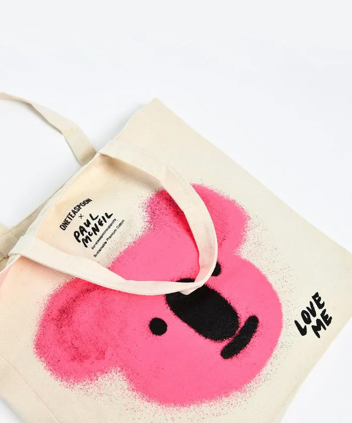 Women One Teaspoon Bags KOALA PREMIUM CANVAS TOTE Women One Teaspoon Bags KOALA PREMIUM CANVAS TOTE