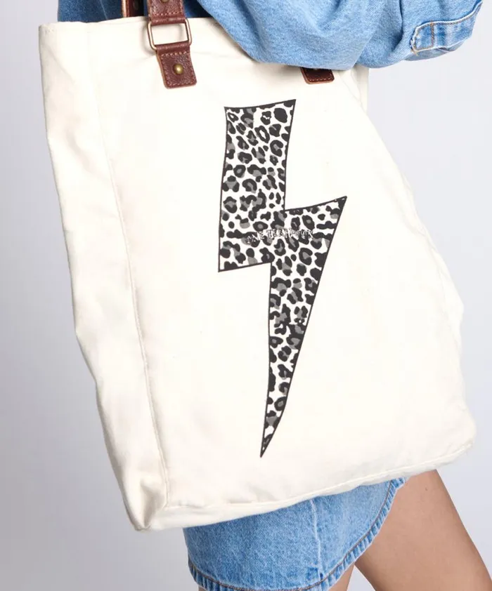 Women One Teaspoon Bags ONETEASPOON LIGHTNING TOTE BAG Women One Teaspoon Bags ONETEASPOON LIGHTNING TOTE BAG