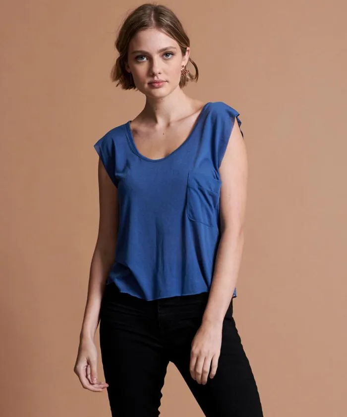 Women One Teaspoon Basic Tees FARRAH TEE