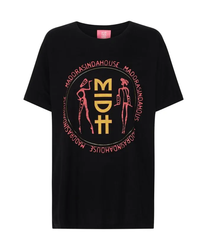 Women One Teaspoon Basic Tees MIDH GOLD LYRICS ORGANIC UNISEX TEE Women One Teaspoon Basic Tees MIDH GOLD LYRICS ORGANIC UNISEX TEE