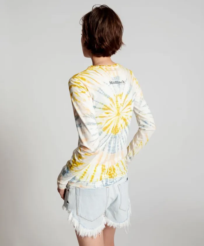 Women One Teaspoon Basic Tees MOBLACK MIND FREQUENCIES FITTED FERN LONGSLEEVE TE Women One Teaspoon Basic Tees MOBLACK MIND FREQUENCIES FITTED FERN LONGSLEEVE TE