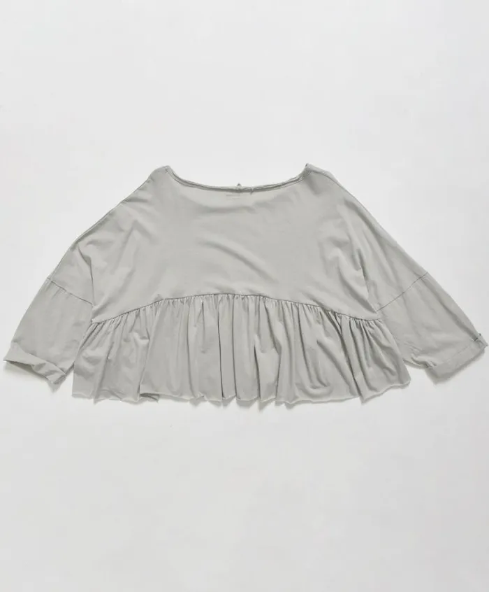 Women One Teaspoon Basic Tees VISION SUPIMA 34 SLEEVE TEE Women One Teaspoon Basic Tees VISION SUPIMA 34 SLEEVE TEE