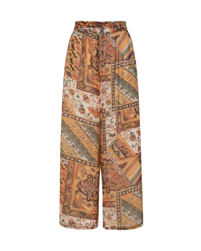 Women One Teaspoon Bottoms BAZAAR PAISLEY PALAZZO PANTS Women One Teaspoon Bottoms BAZAAR PAISLEY PALAZZO PANTS