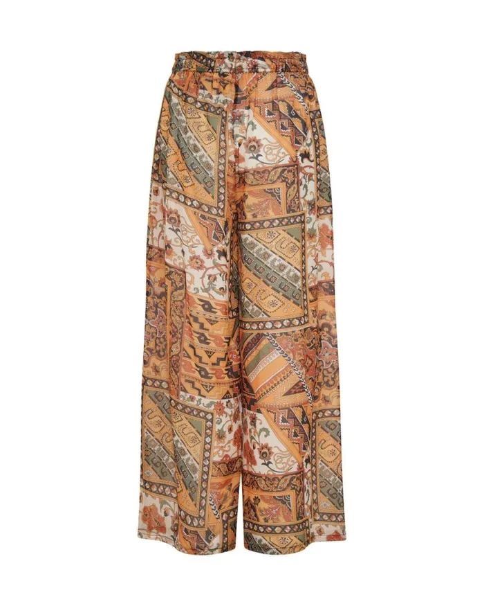 Women One Teaspoon Bottoms BAZAAR PAISLEY PALAZZO PANTS Women One Teaspoon Bottoms BAZAAR PAISLEY PALAZZO PANTS