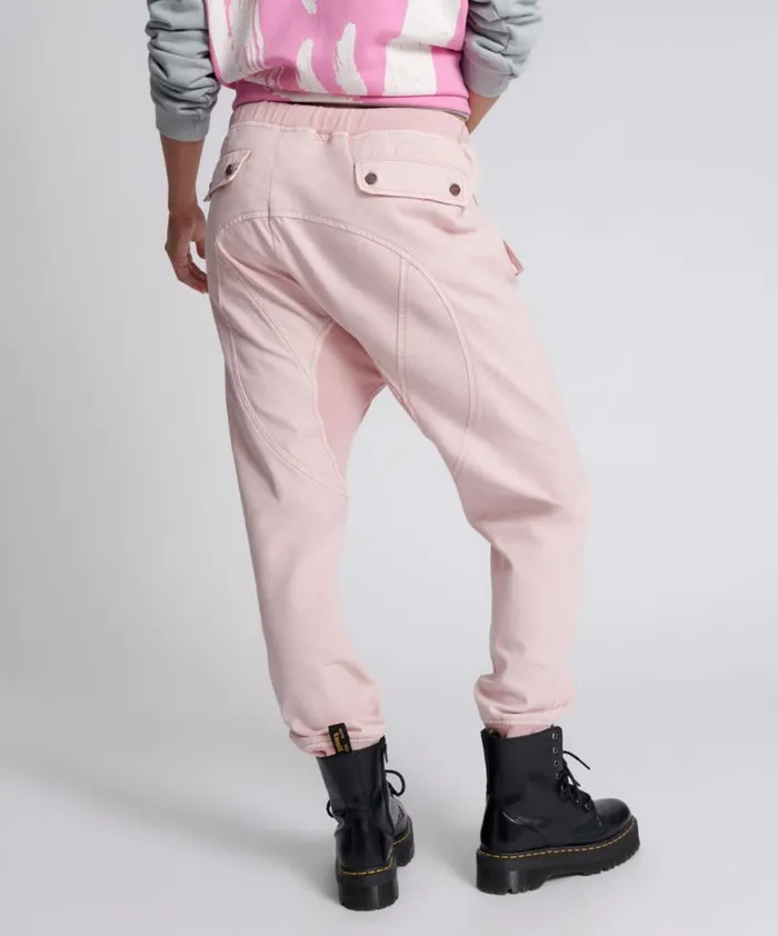 Women One Teaspoon Bottoms BLUSH CARGO CADET PANTS Women One Teaspoon Bottoms BLUSH CARGO CADET PANTS