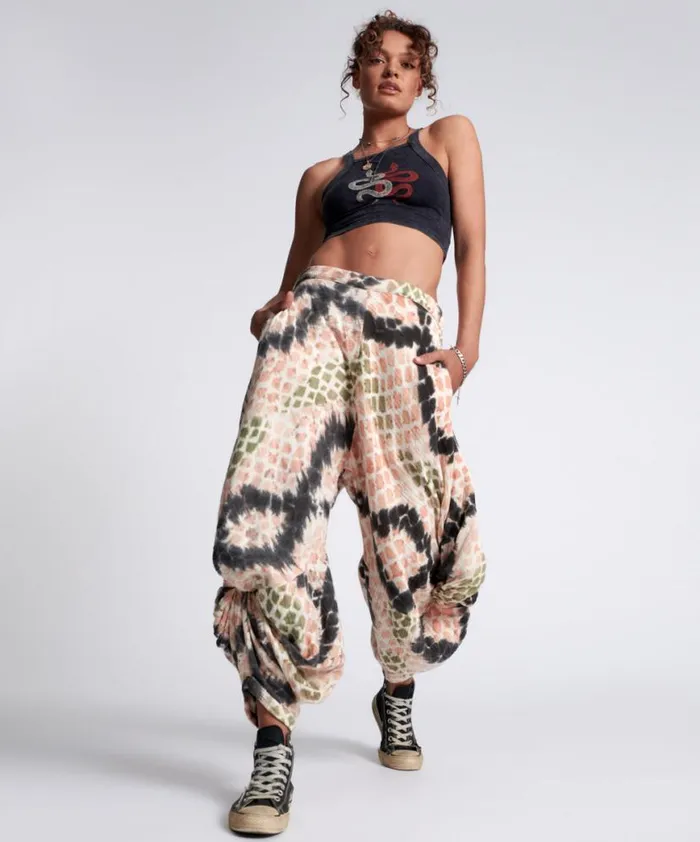 Women One Teaspoon Bottoms BOA GYPSY HAREM PANT