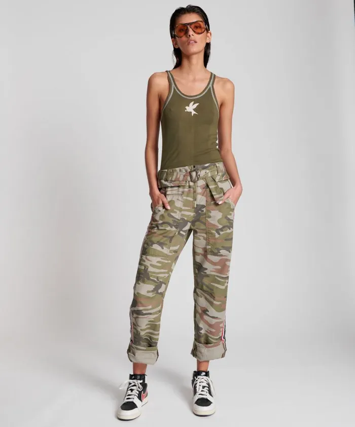 Women One Teaspoon Bottoms CAMO UTILITY PANT Women One Teaspoon Bottoms CAMO UTILITY PANT