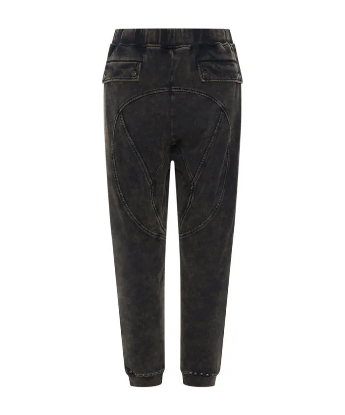 Women One Teaspoon Bottoms CHARCOAL STUDDED TRACKPANTS Women One Teaspoon Bottoms CHARCOAL STUDDED TRACKPANTS
