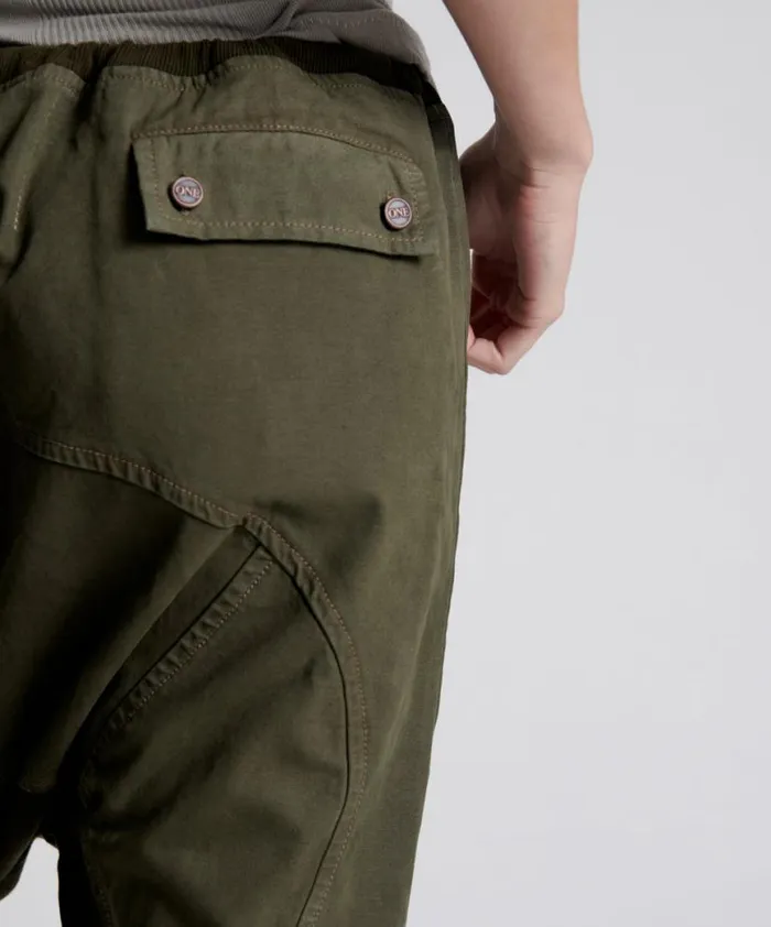 Women One Teaspoon Bottoms DARK KHAKI CARGO CADET PANTS Women One Teaspoon Bottoms DARK KHAKI CARGO CADET PANTS