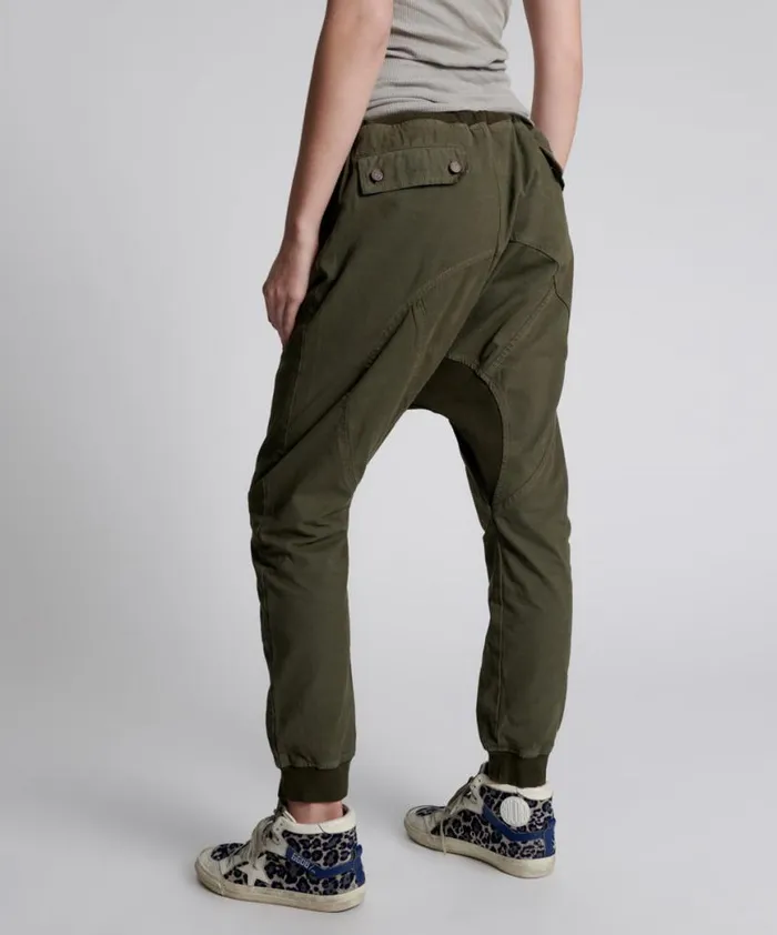 Women One Teaspoon Bottoms DARK KHAKI CARGO CADET PANTS Women One Teaspoon Bottoms DARK KHAKI CARGO CADET PANTS
