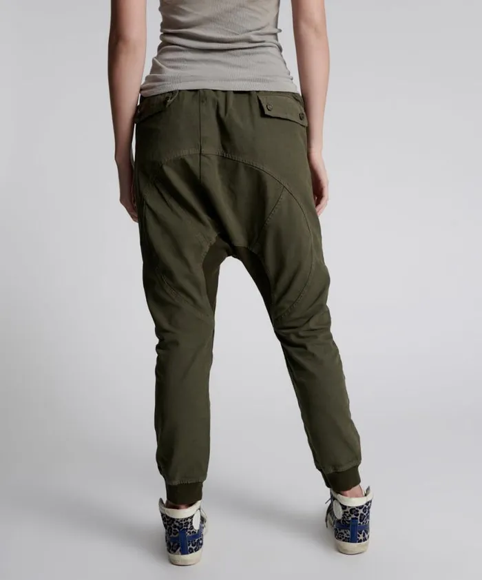 Women One Teaspoon Bottoms DARK KHAKI CARGO CADET PANTS Women One Teaspoon Bottoms DARK KHAKI CARGO CADET PANTS