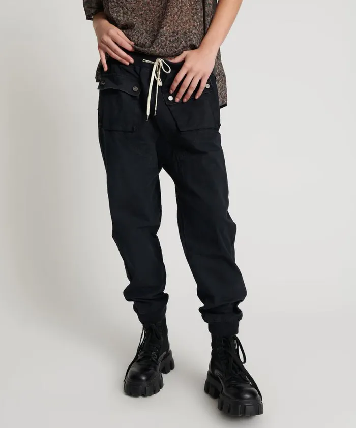 Women One Teaspoon Bottoms FADED BLACK CADET PANTS Women One Teaspoon Bottoms FADED BLACK CADET PANTS