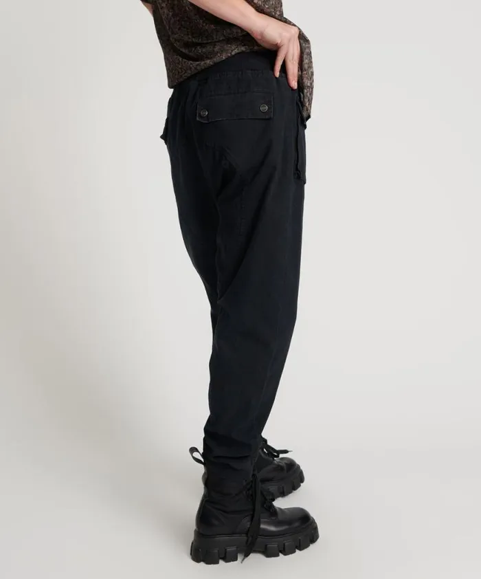Women One Teaspoon Bottoms FADED BLACK CADET PANTS Women One Teaspoon Bottoms FADED BLACK CADET PANTS