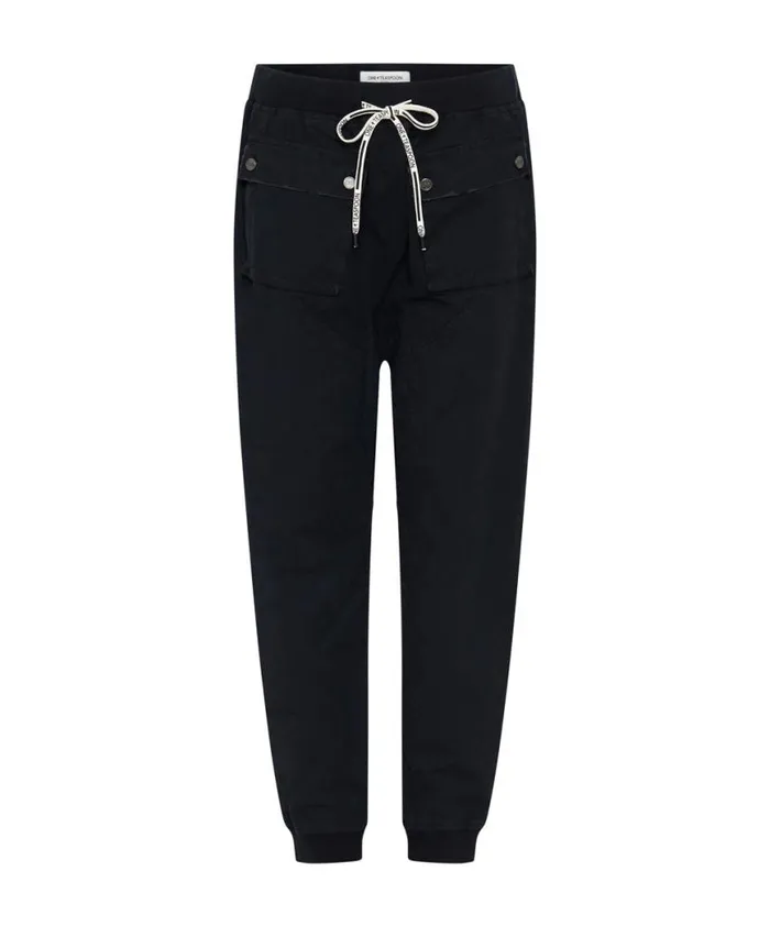 Women One Teaspoon Bottoms FADED BLACK CADET PANTS Women One Teaspoon Bottoms FADED BLACK CADET PANTS