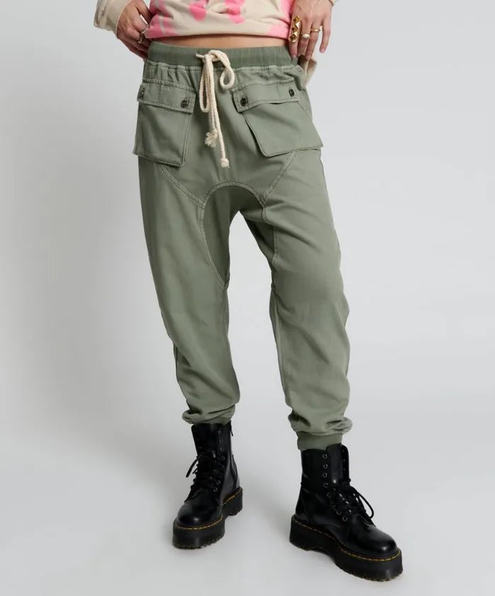 Women One Teaspoon Bottoms FADED KHAKI CADET PANTS Women One Teaspoon Bottoms FADED KHAKI CADET PANTS