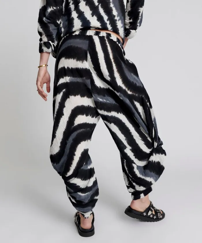 Women One Teaspoon Bottoms HAND PAINTED ECLIPSE GYPSY HAREM PANTS Women One Teaspoon Bottoms HAND PAINTED ECLIPSE GYPSY HAREM PANTS