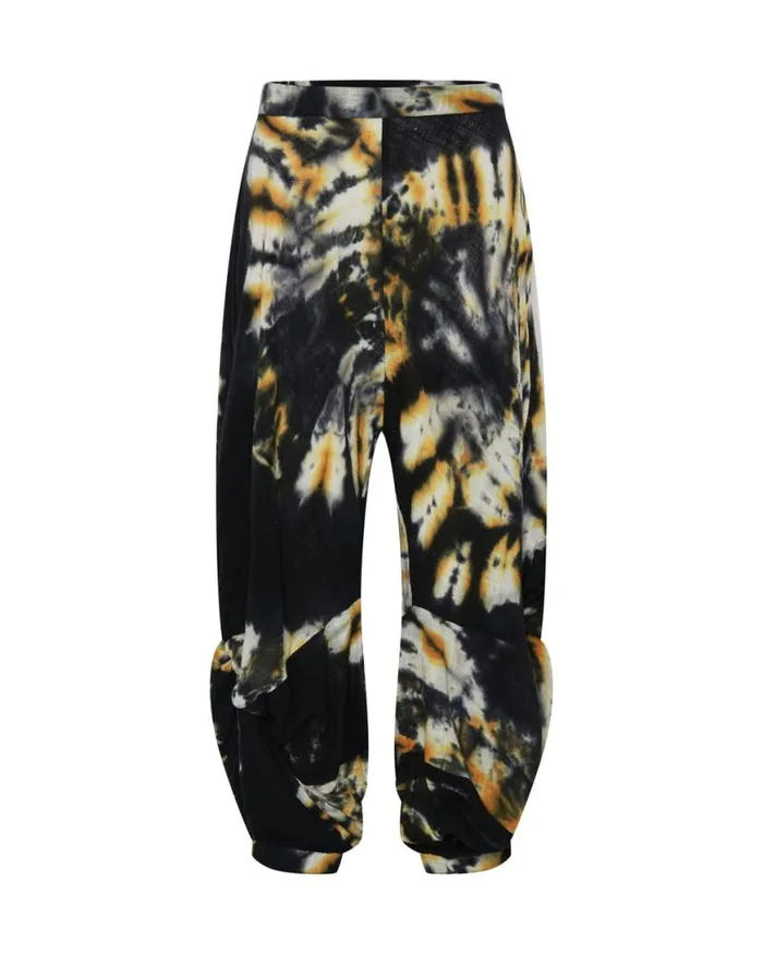 Women One Teaspoon Bottoms HAND PRINTED STORM FLOWER PANTS Women One Teaspoon Bottoms HAND PRINTED STORM FLOWER PANTS