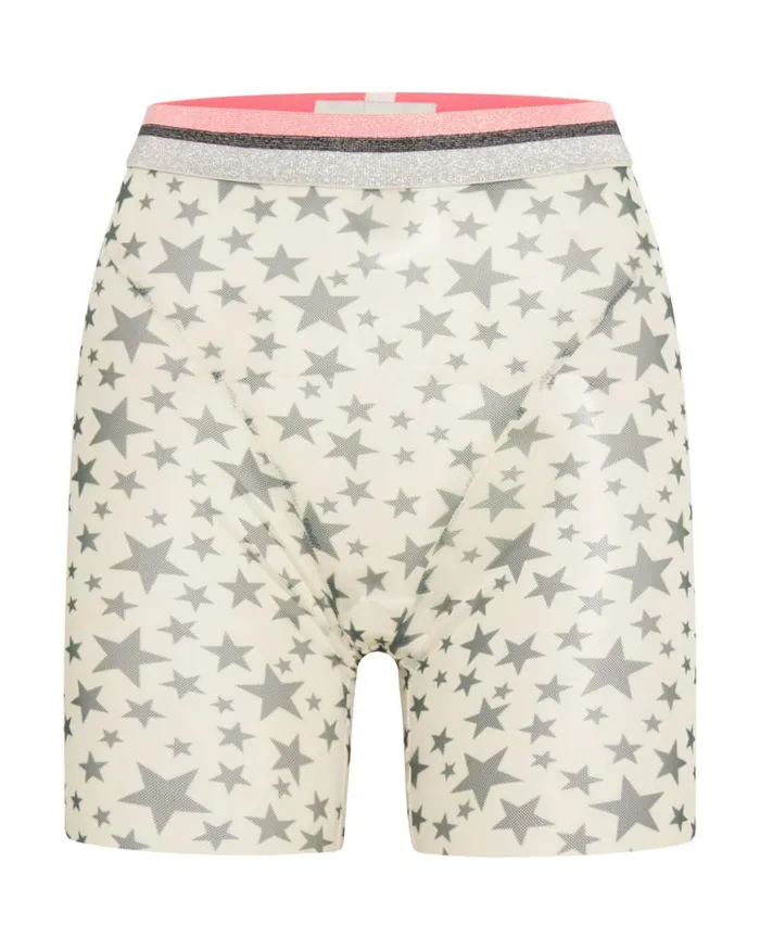 Women One Teaspoon Bottoms IGGIE STAR BIKE SHORTS Women One Teaspoon Bottoms IGGIE STAR BIKE SHORTS