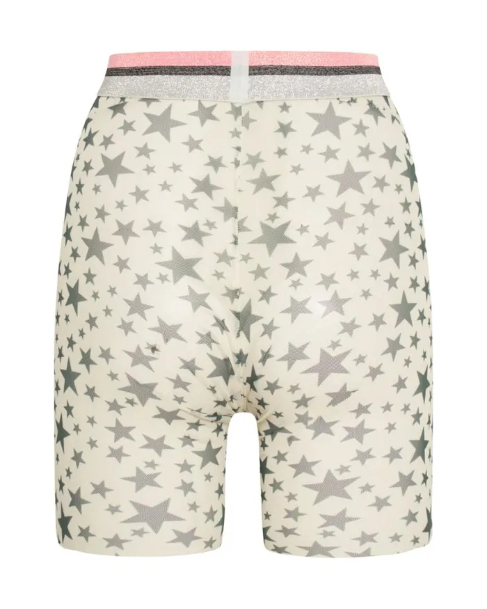 Women One Teaspoon Bottoms IGGIE STAR BIKE SHORTS Women One Teaspoon Bottoms IGGIE STAR BIKE SHORTS