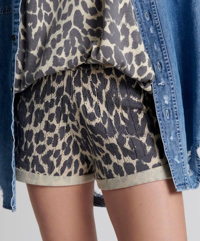 Women One Teaspoon Bottoms JUNGLE ANIMAL NEW MEXICO SHORTS Women One Teaspoon Bottoms JUNGLE ANIMAL NEW MEXICO SHORTS