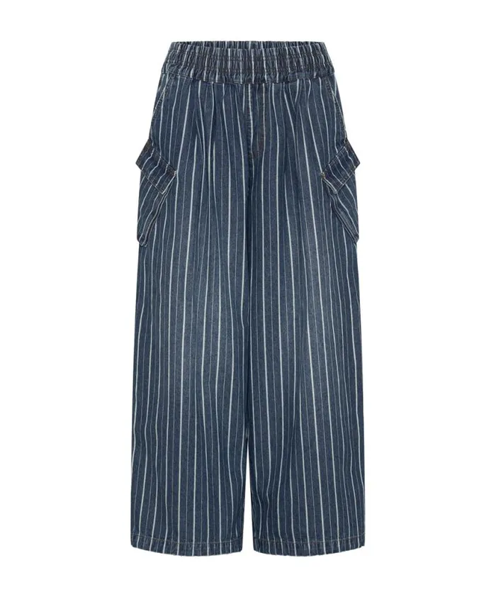 Women One Teaspoon Bottoms LE STRIPE PARACHUTE PANTS Women One Teaspoon Bottoms LE STRIPE PARACHUTE PANTS