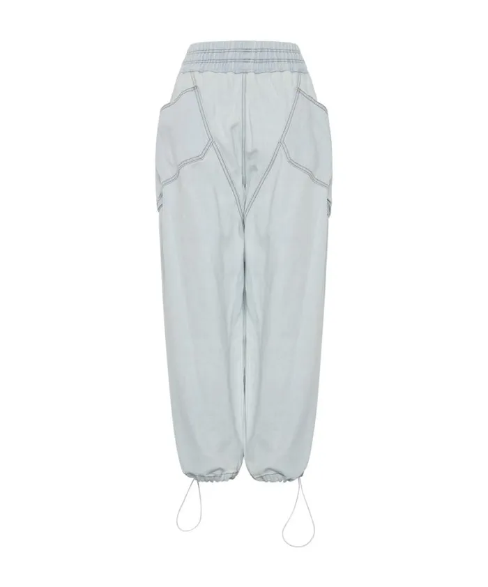 Women One Teaspoon Bottoms LE SURF DENIM PARACHUTE PANTS Women One Teaspoon Bottoms LE SURF DENIM PARACHUTE PANTS