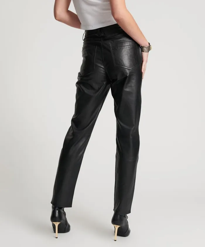 Women One Teaspoon Bottoms LEATHER LEGEND PANTS Women One Teaspoon Bottoms LEATHER LEGEND PANTS