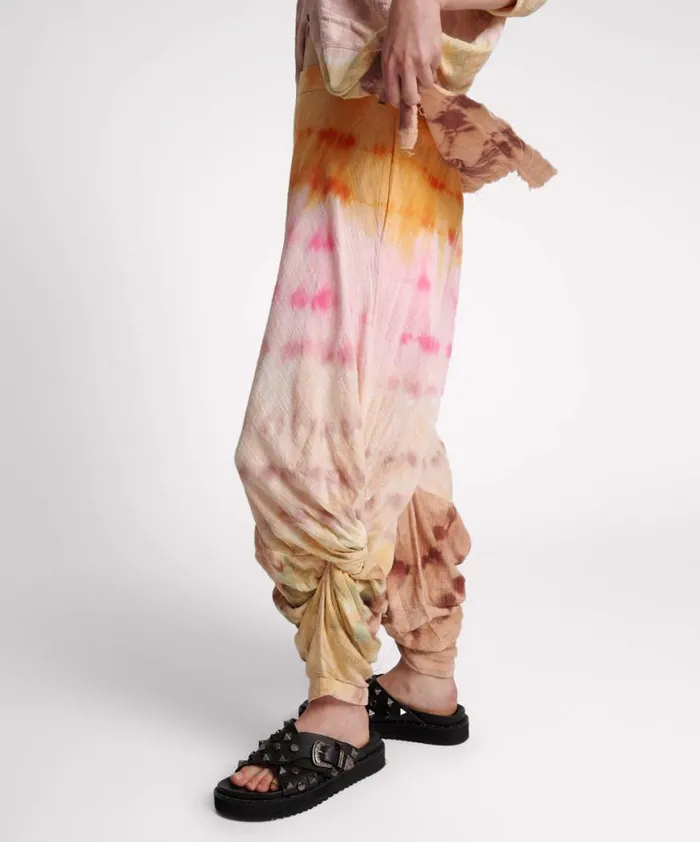 Women One Teaspoon Bottoms MIRAGE HAND DYED MUSLIN GYPSY PANT Women One Teaspoon Bottoms MIRAGE HAND DYED MUSLIN GYPSY PANT